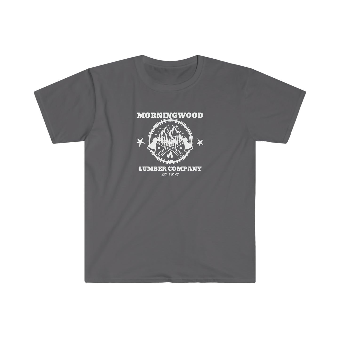 Morningwood Lumber Company Unisex Softstyle funny T-Shirt