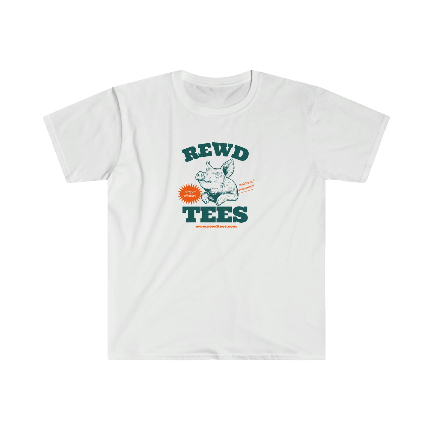 Rewd Tees Logo Unisex Softstyle T-Shirt