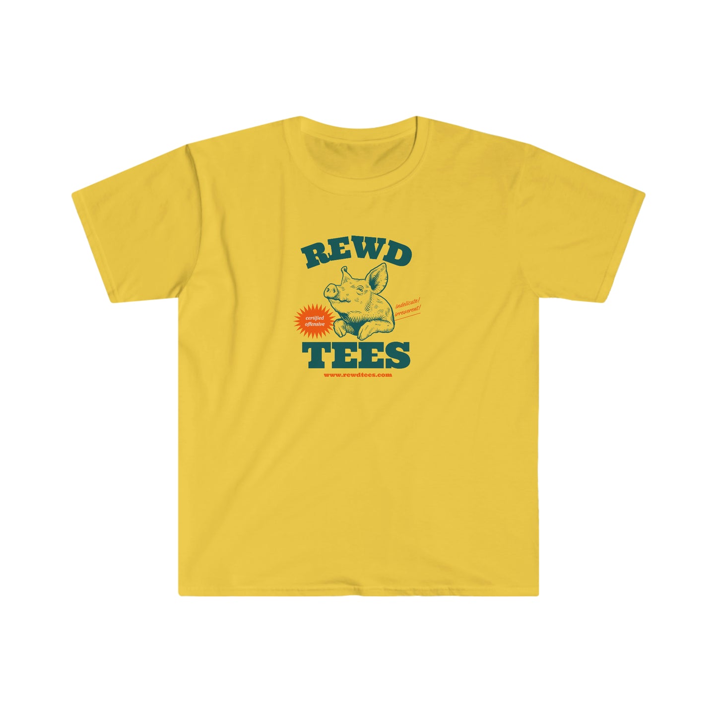 Rewd Tees Logo Unisex Softstyle T-Shirt