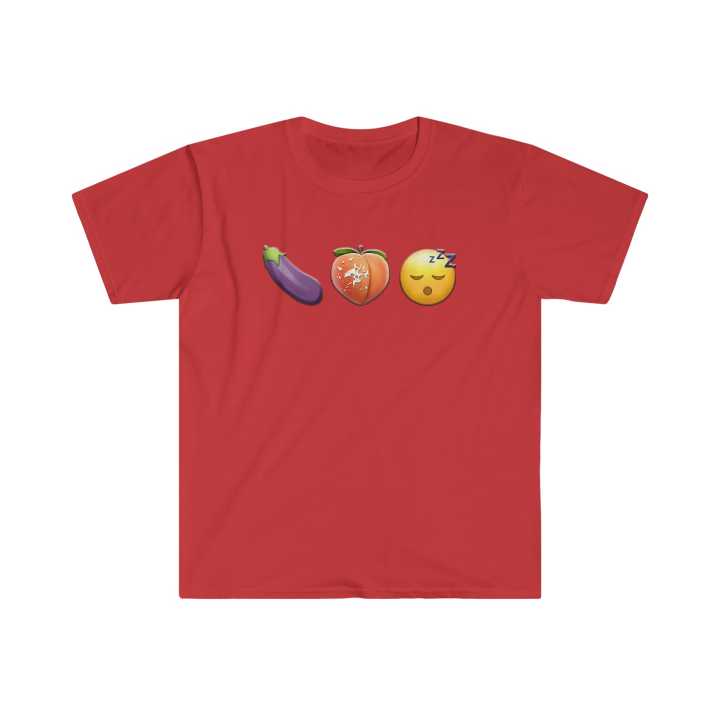 Emoji Sex t-shirt Unisex Softstyle sex t-shirt