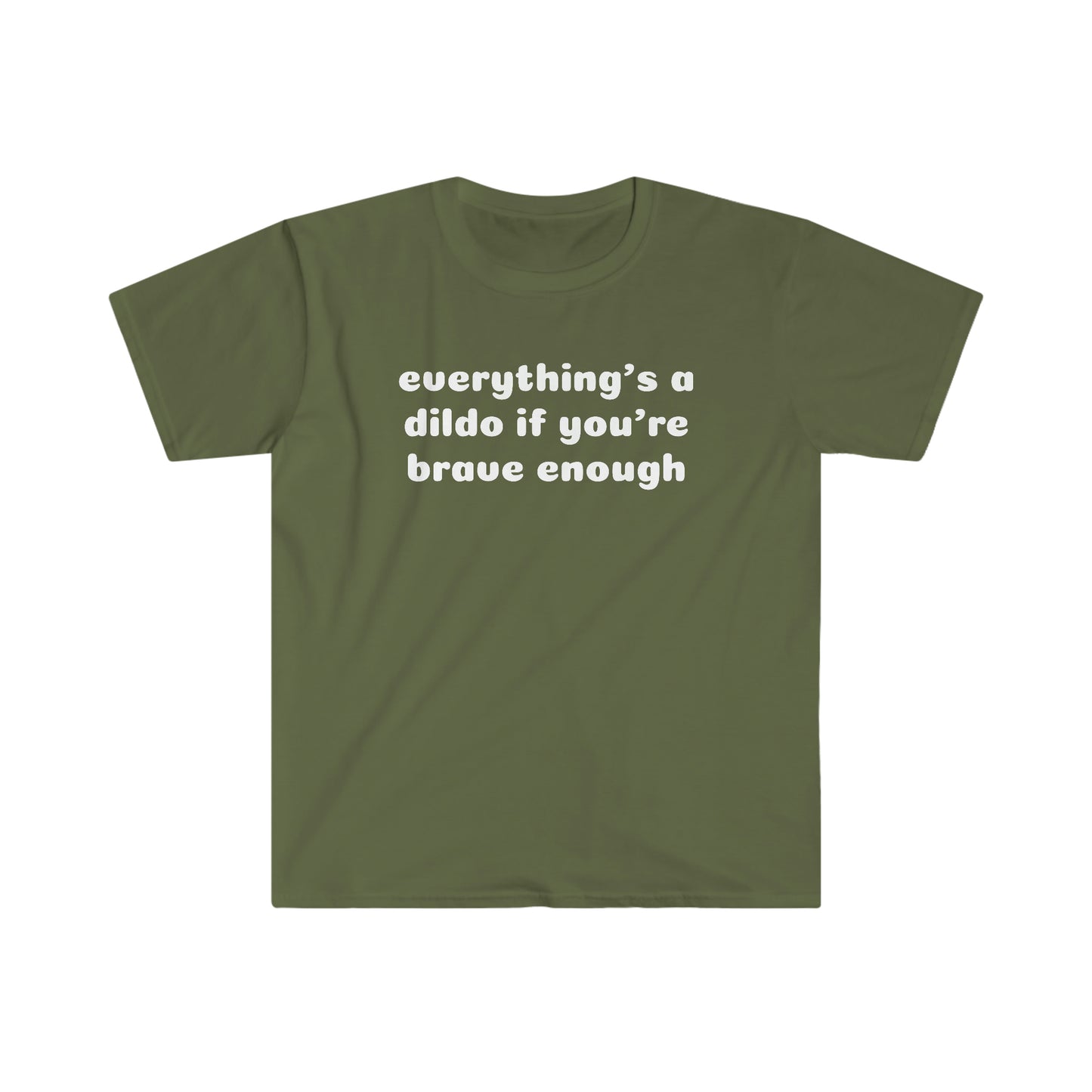 Everything's a Dildo Unisex Softstyle T-Shirt