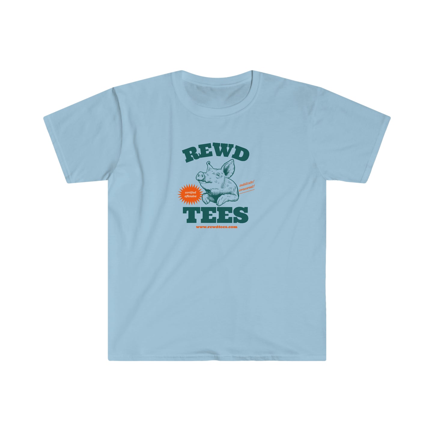 Rewd Tees Logo Unisex Softstyle T-Shirt