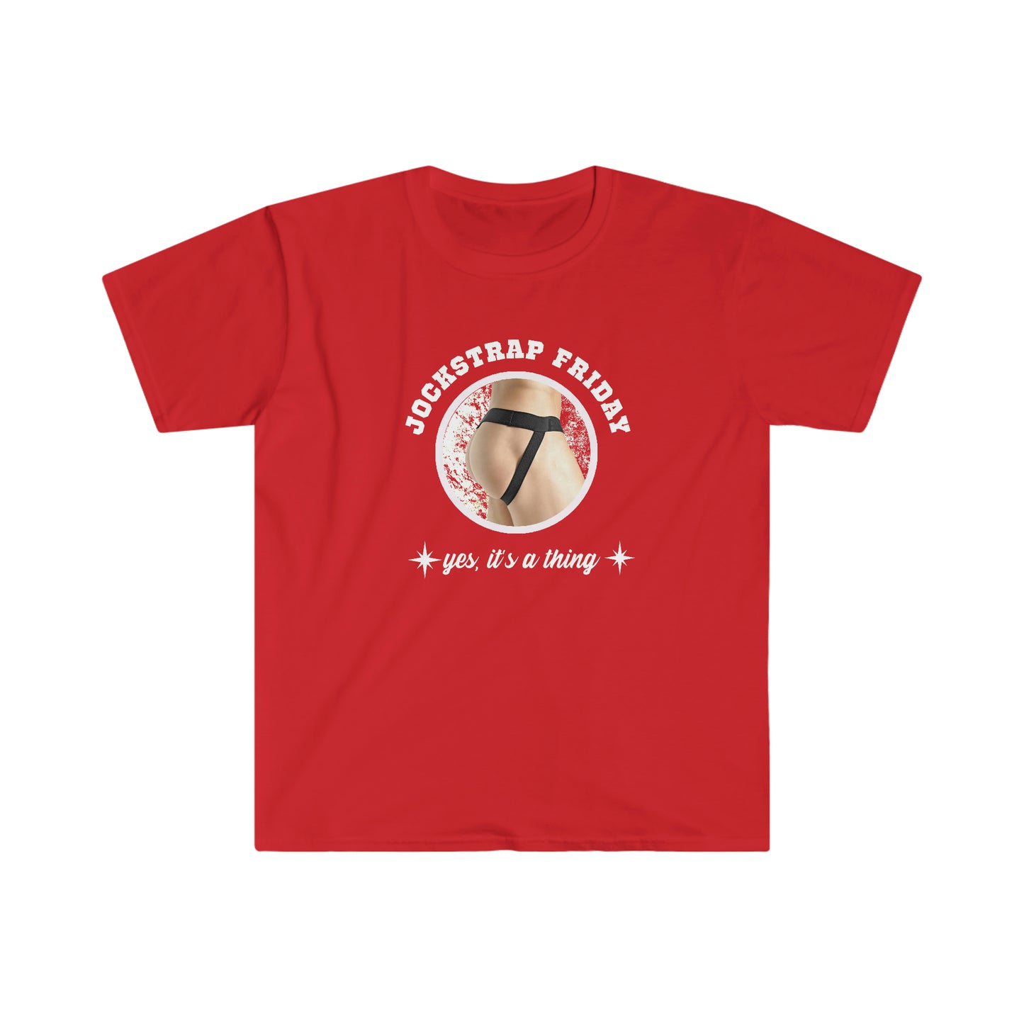 Jockstrap Friday Unisex Softstyle T-Shirt