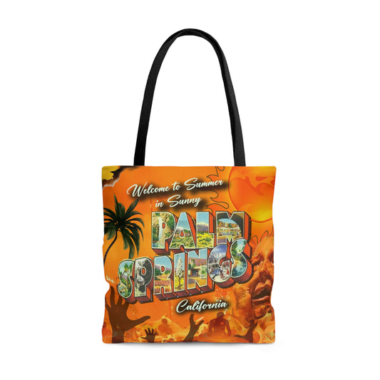 Summer in Palm Springs Rewd Tees Tote Bag (AOP)