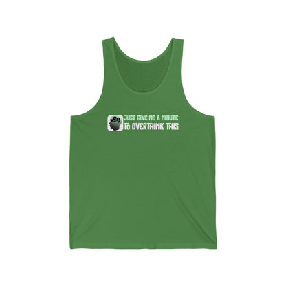 Overthinker Unisex Jersey Tank