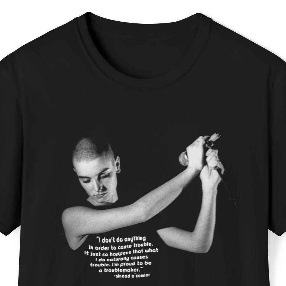 Sinéad O'Connor Troublemaker Unisex Softstyle T-Shirt