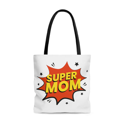 Super Mom Rewd Tees Beach Tote Bag (AOP)