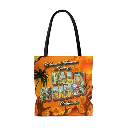 Summer in Palm Springs Rewd Tees Tote Bag (AOP)