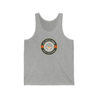 Only Here for the Pussy Unisex Jersey Tank