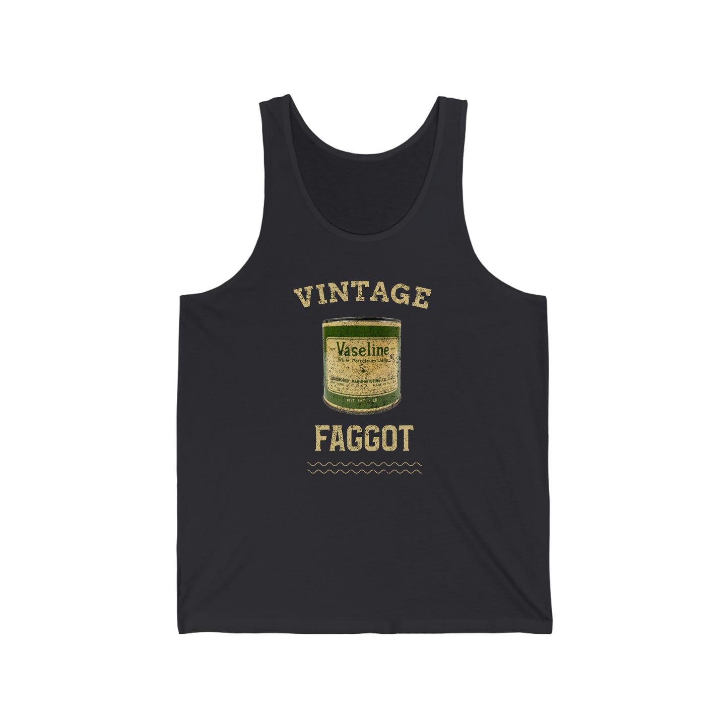 Vintage F@ggot Unisex Jersey Tank