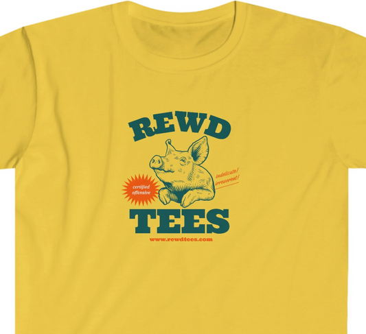 Rewd Tees Logo Unisex Softstyle T-Shirt