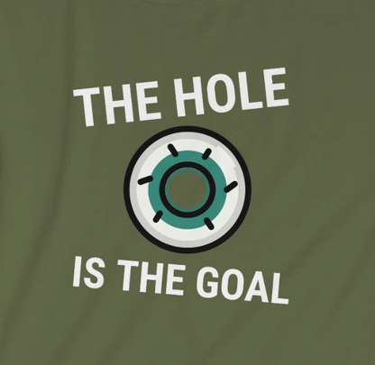 The Hole is the Goal Unisex Softstyle T-Shirt