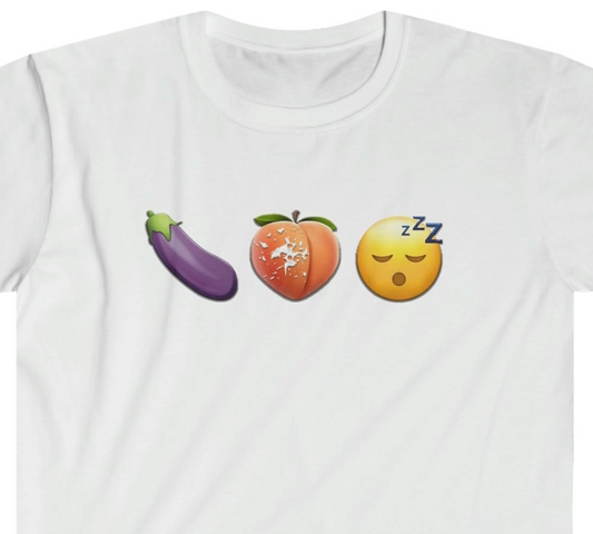 Emoji Sex t-shirt Unisex Softstyle sex t-shirt