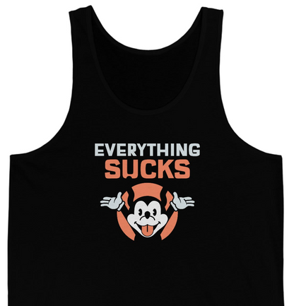 Everything Sucks Unisex Jersey Tank