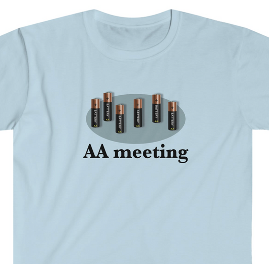 AA meeting Unisex Softstyle T-Shirt