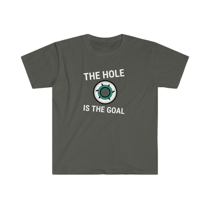 The Hole is the Goal Unisex Softstyle T-Shirt