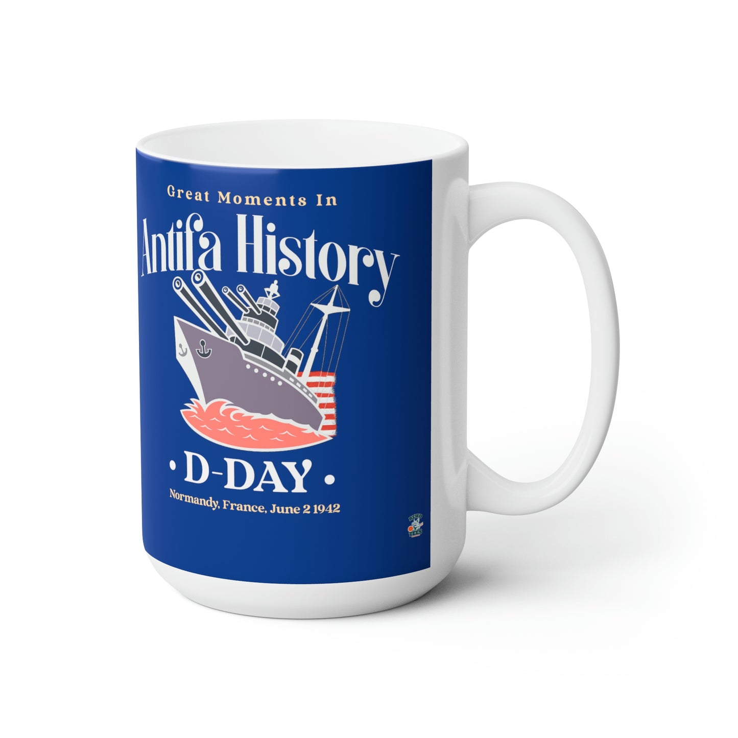 Great Moments in Antifa History Ceramic funny political Mug 15oz