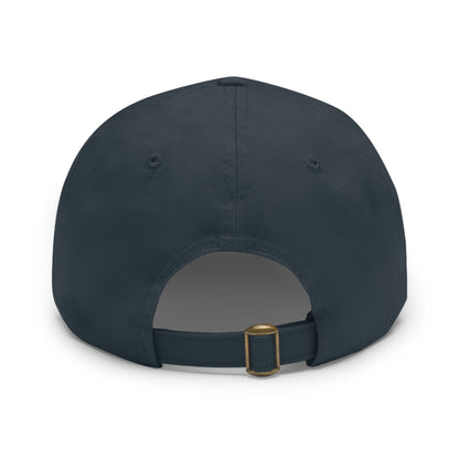 Let's Bone cap with Leather Patch (Round)